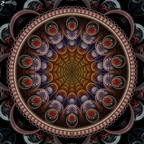 Cosmic Metamorphosis Mandala By James Alan Smith James Alan Smith