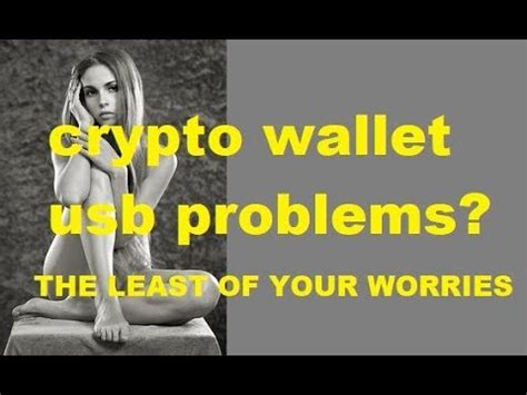 Crypto Wallet USB Problems? Crypto Security Tips - YouTube