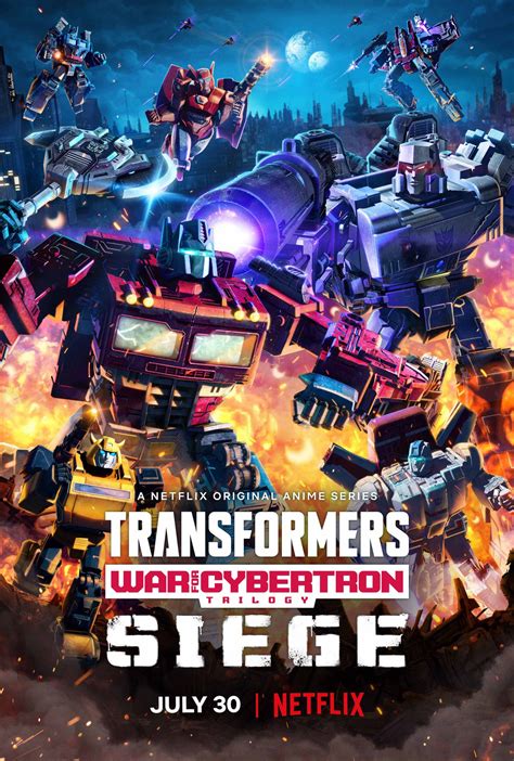 Transformers La Trilogie De La Guerre Pour Cybertron Siege Une