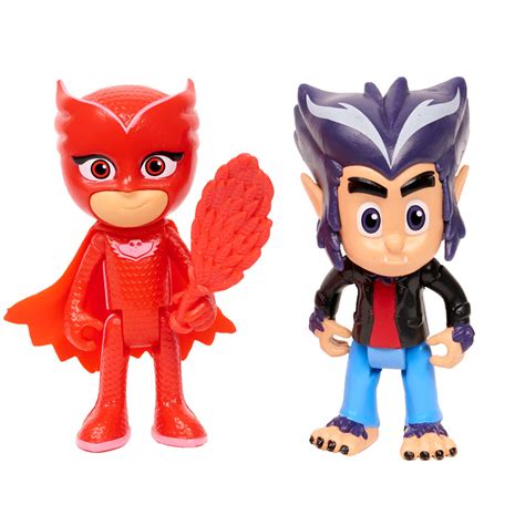 Pj Masks Hero Vs Villian 2 Pk Figure Set Owlette And Howler Toys R