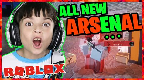 The All New Roblox Arsenal Micro Kool Kid Youtube