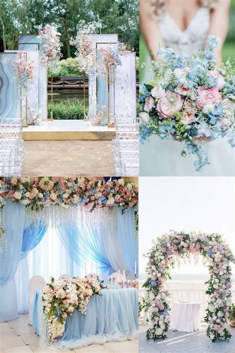 Valspar's 2021 colors of the year feature an fresh and familiar color that's easy to love. light baby blue and blush pink wedding color ideas | Pink ...