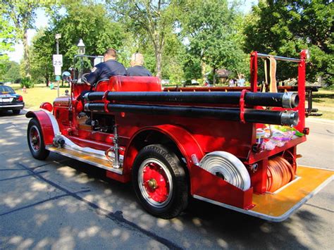 Riversides Antique Seagrave Pumper The Little Fire Egine Flickr