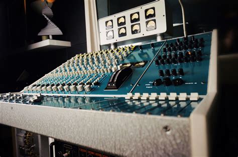 Dive Into The Blue Helios Console Used To Record Quadrophenia And