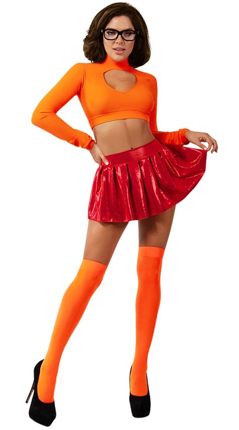 Brainy Babe Costume Sexy Velma Costume Yandy Com