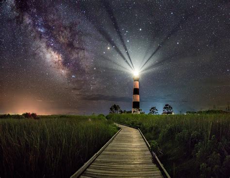 Bodie Lighthouse Milky Way Photograph By Jason Frye