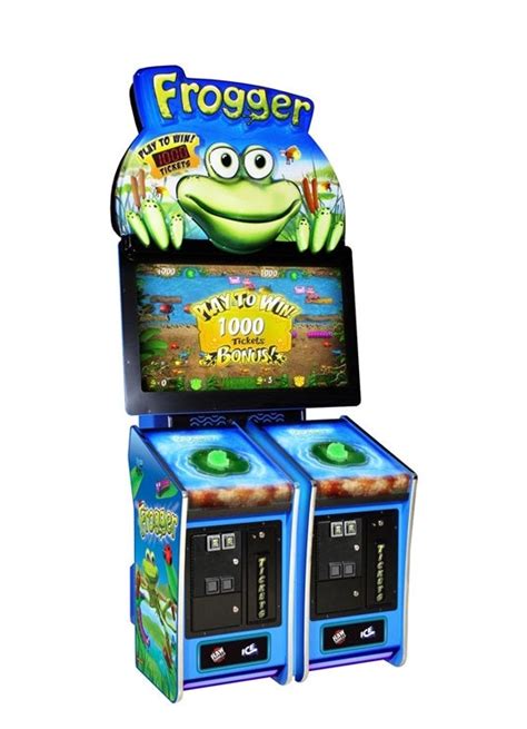 Frogger Ticket Arcade Game Mandp Amusement