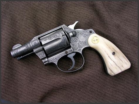 Hand Engraved Colt Detective Special