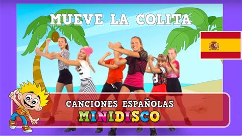 Mueve La Colita Canciones Infantiles Aprende El Baile Mini Disco