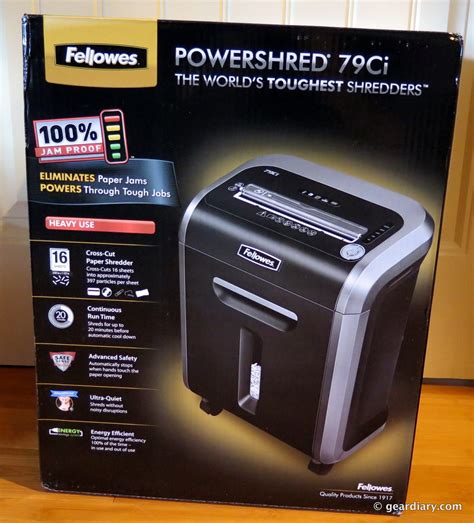 Fellowes Powershred 79ci The Cross Cut Shredder For All Of Your