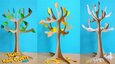 How To Make A Paper Tree Youtube