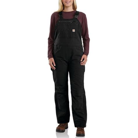 carhartt 104920 women s super dux relaxed fit insulated bib overall dungarees