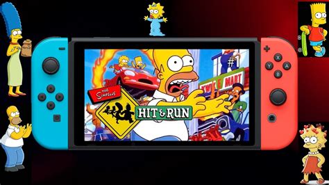 The Simpsons Hit And Run On The Nintendo Switch Youtube