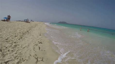Fuerteventura Spaziergang Entlang Des Fkk Strandes Playa De El Burro
