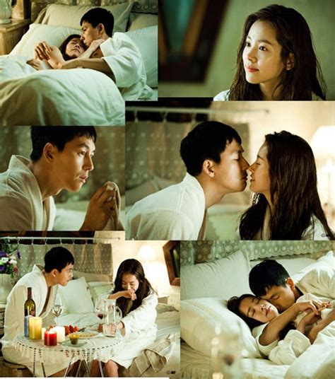 Jung Woo Sung Han Ji Min Romantic First Night Bed Scene Exposed Drama Haven