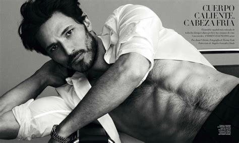 Andres Velencoso Segura Strikes A Pose For Harpers Bazaar Spain The