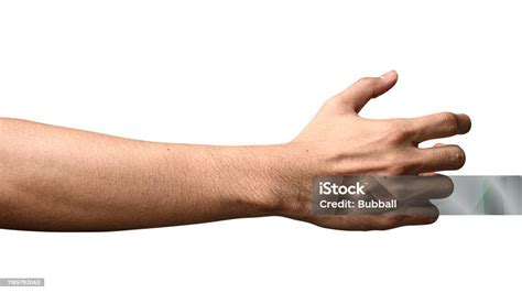 Hand Holding Something Like A Bottle Or Can Stock Photo Download