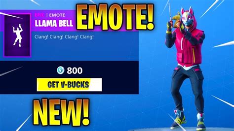 The fortnite item shop today has the brand new llama bell dance dance emote and it is awesome. *NEW* LLAMA BELL DANCE EMOTE! | NEW! ITEM SHOP UPDATE ...