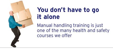 Manual Handling Training Health And Safety Training