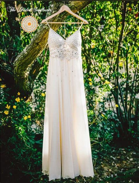 Bohemian Crystal Elegance Beach Wedding Dress 2583329 Weddbook