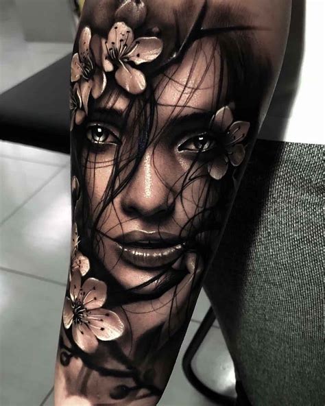 Black And Gray Tattoos For Females Erasmo Gaines