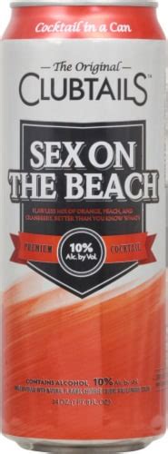 clubtails™ sex on the beach premium cocktail single can 24 oz smith s food and drug