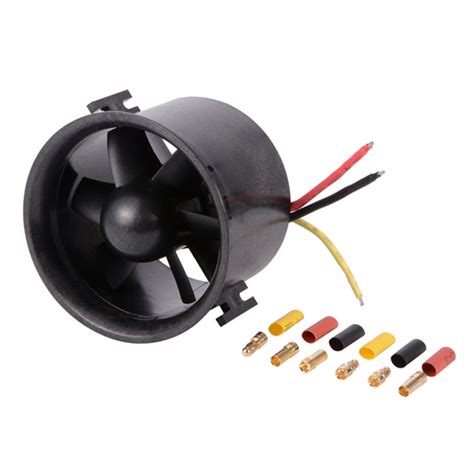 64mm Ducted Fan Edf Unit With 4500kv Brushless Outrunner Motor For R