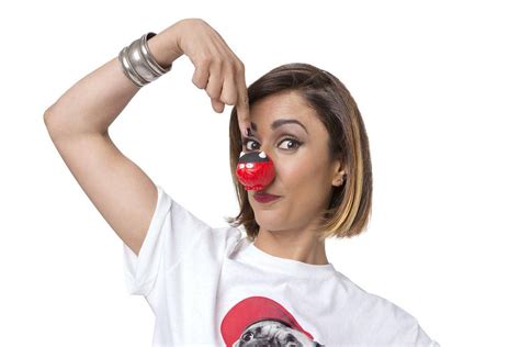 Anita Rani Joins Evening Stand Up Red Nose Day Campaign London