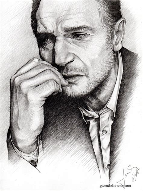 Liam Neeson Portrait