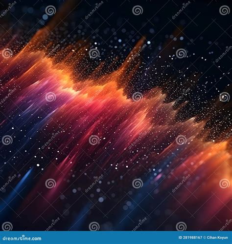 Ignite Your Imagination with Abstract Particle Backgrounds for Digital