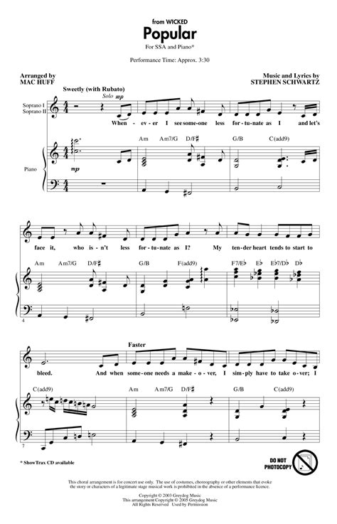 Easy (read below how to play this sheet music for beginners). Popular sheet music pdf wicked donkeytime.org