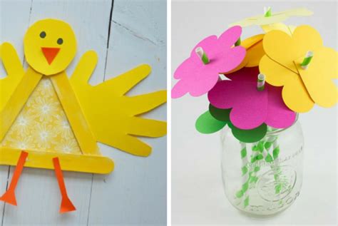 Such a simple, yet effective toddler activity for spring. 31 Crafts for Kids to Make at Home | Highlights Your Child ...