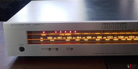 Luxman T Tuner Silver Pre Alpine Model Photo Us Audio Mart