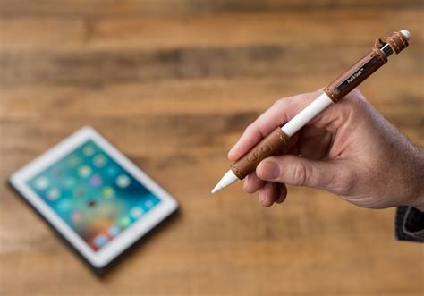 Pad And Quill Gives Apple Pencil A Hand Made Leather Makeover W Pen Clip