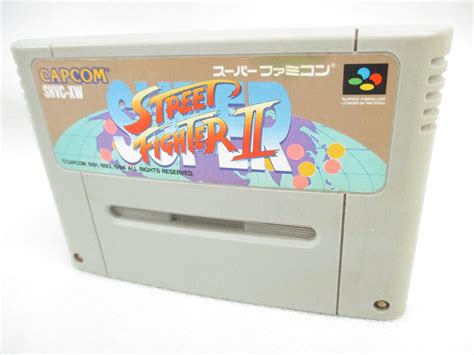 Super Famicom Super Street Fighter Ii 2 Nintendo Cartridge Only Sfc