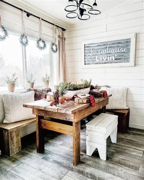 Dining Room With Farmhouse Shiplap Walls Soul And Lane