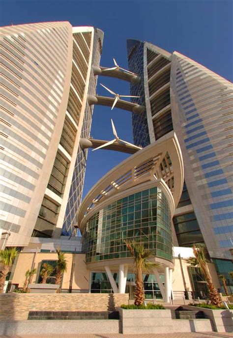 Bahrain world.…located in manama, this beachfront hotel is in the city center, 1.1 mi (1.8 km) from the avenues bahrain, and 2 mi (3.2 km) from bab al bahrain. Bahrain World Trade Center: Manama, BWTC - e-architect