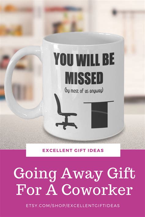 Gift ideas for a female colleague. Going Away Gift for Coworker, Farewell Gift for Coworker ...