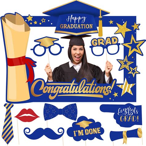 Buy Graduation Photo Booth Props Class Of 2023 Graduation Party