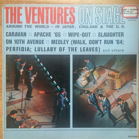 The Ventures - On Stage (1965, Vinyl) | Discogs