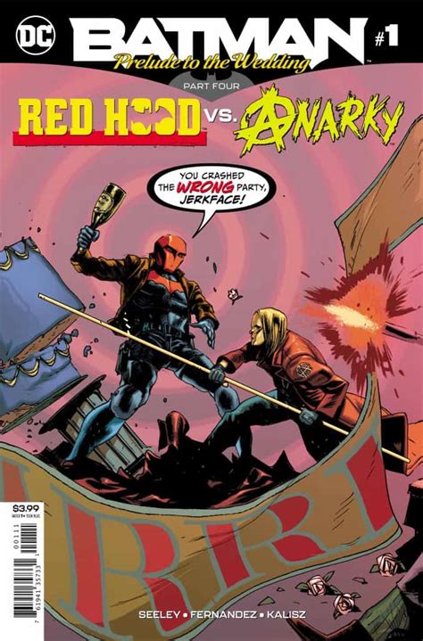 Dc Comics Universe Batman Prelude To The Wedding Red Hood Vs Anarky Spoilers Catwoman