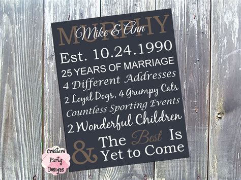 Check spelling or type a new query. Personalized Anniversary Gift for Parents - Gift for ...