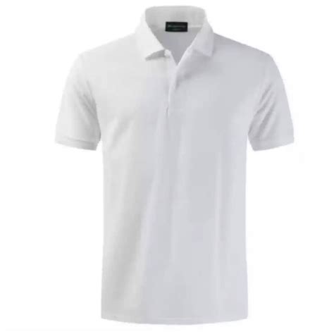 Kaos Polos Polo Putih Polo Shirt Pria Kaos Kerah Pria Polo Shirt Lengan Pendek Atasan Baju