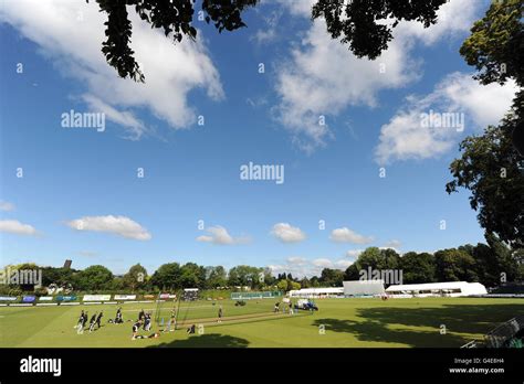 Cricket Lv 3 2 General View Gv Nets Practice Hi Res Stock Photography
