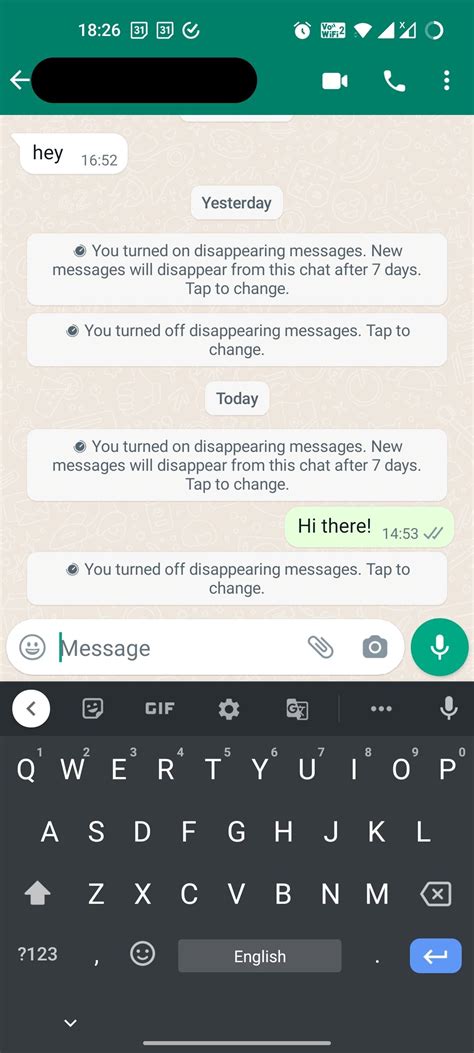How To Send Disappearing Messages With Whatsapp