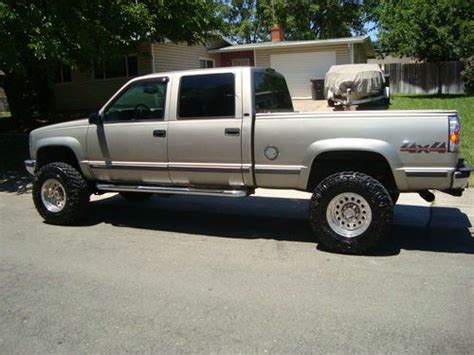 Find Used 1999 Gmc Sierra 2500 Slt 4x4 Crew Cab Lifted In Citrus