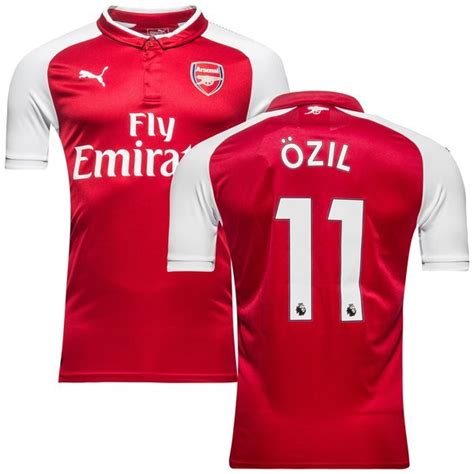 Arsenal Hjemmebanetrøje 201718 Özil 11 Børn Unisportdk