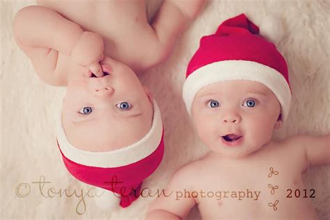Tonya Teran Photo Twin Christmas Pictures Twin Christmas Card Xmas