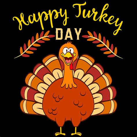 Happy Turkey Day Thanksgiving Save A Turkey Awareness Tshirt Design