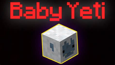 The Hunt For The Baby Yeti Hypixel Skyblock Youtube